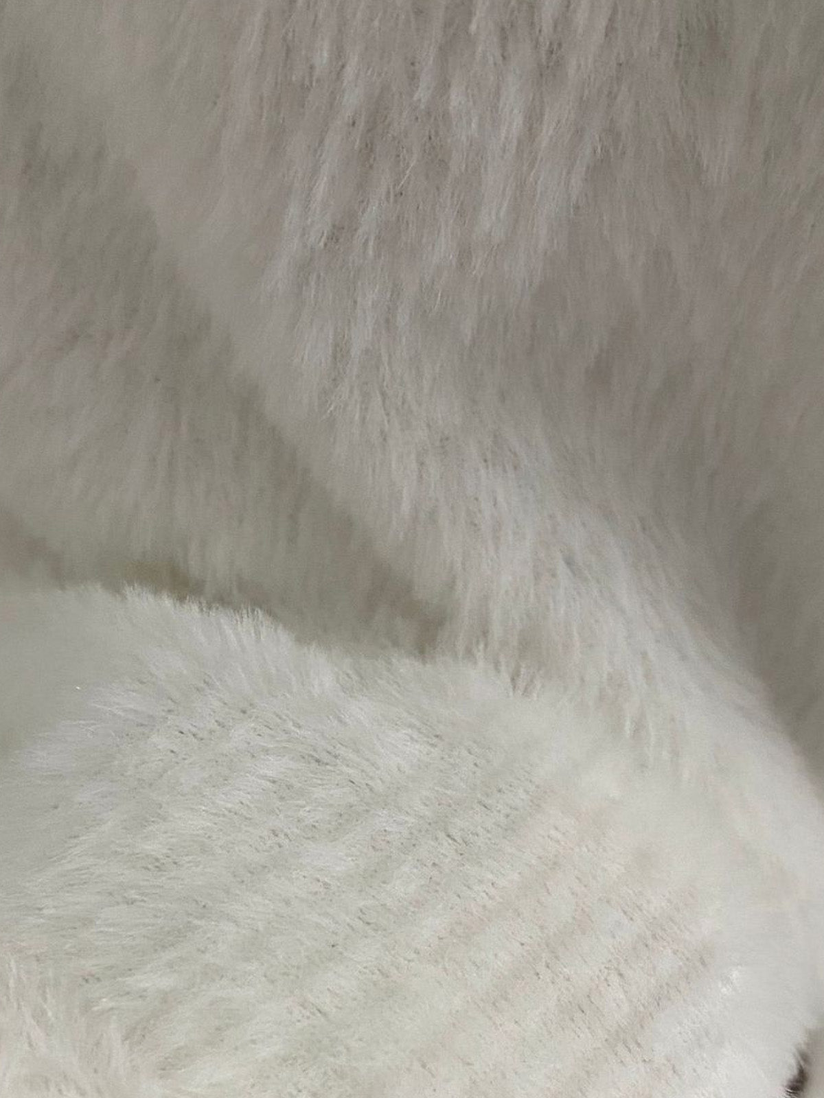 Women’s White Timeless Knit V Neck Long Sleeve Maxi Dress with Button Slit Detail