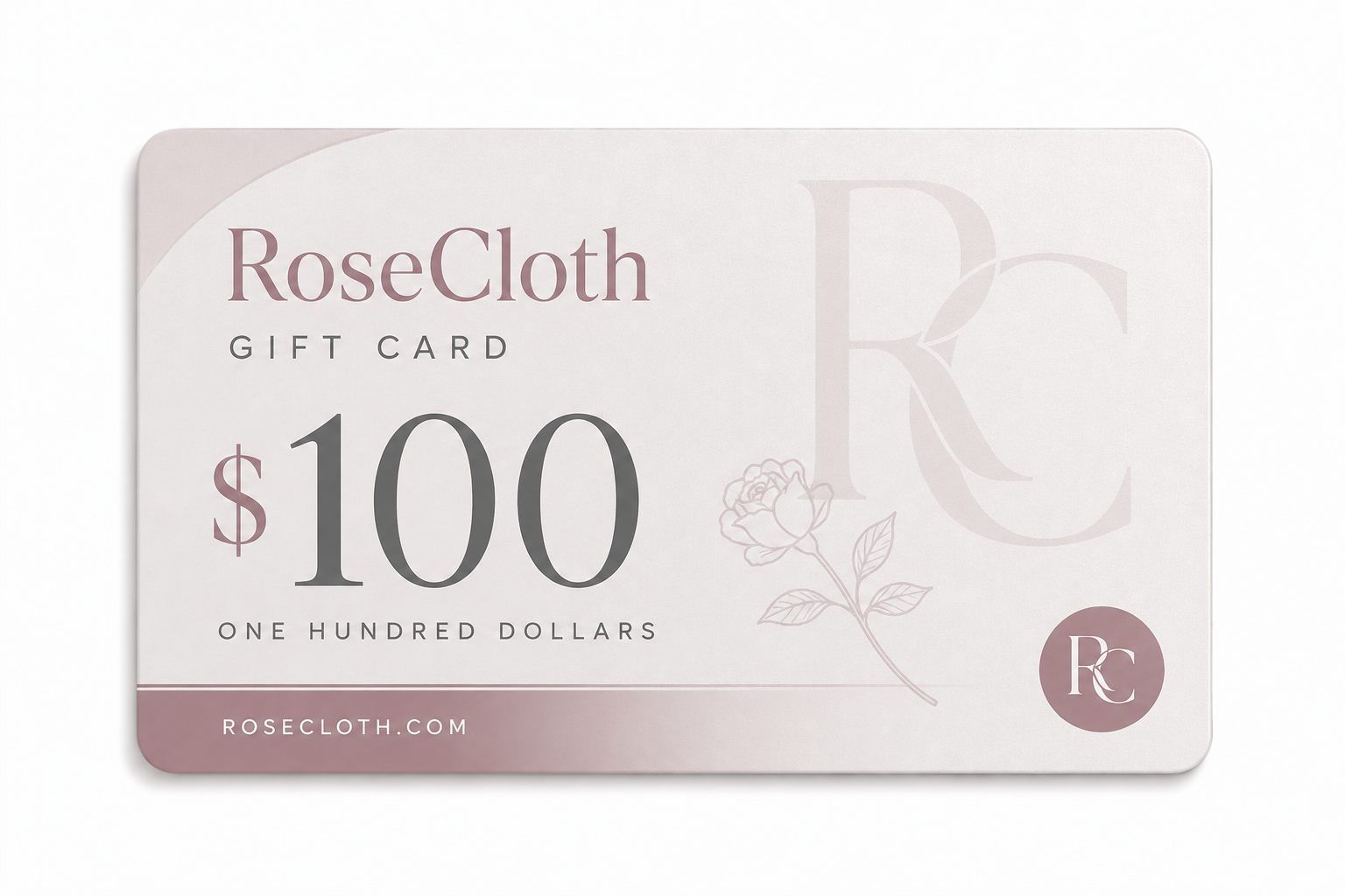 RoseCloth Gift Card